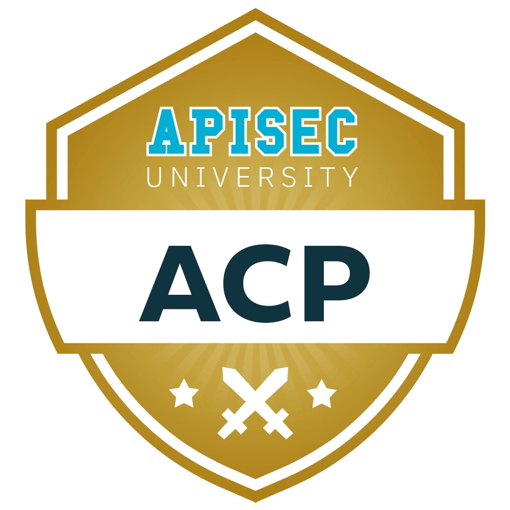 APISec Certified Practitioner badge